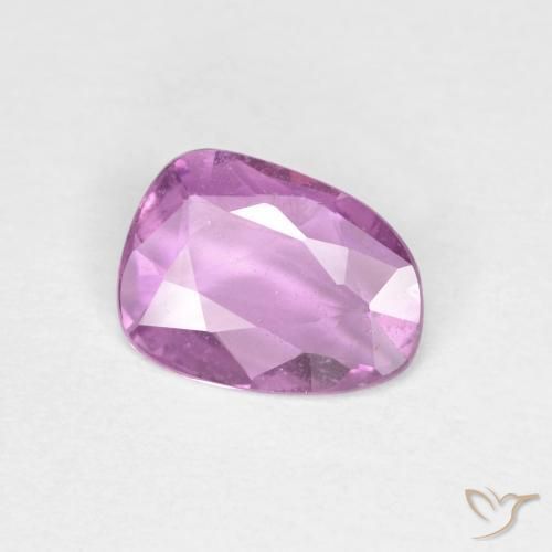 0.83ct 天然 非常に薄いロイヤルパープルピンク サファイア, ファンシー, VS