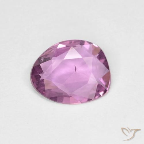 0.77ct 天然 ミディアムピンク サファイア, ファンシー, VS-SI