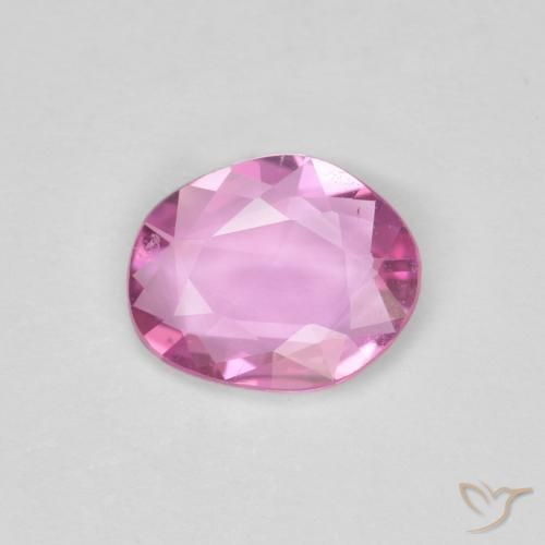 0.95ct 天然 ミディアムピンク サファイア, ファンシー, VVS