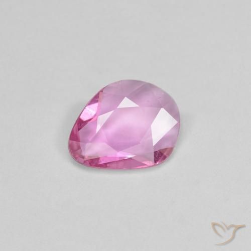 0.62ct 天然 ミディアムピンク サファイア, ファンシー, VS