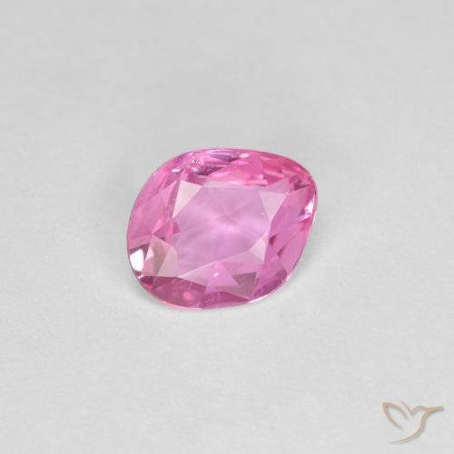 0.69ct 天然 ディープピンク サファイア, ファンシー, VVS-VS