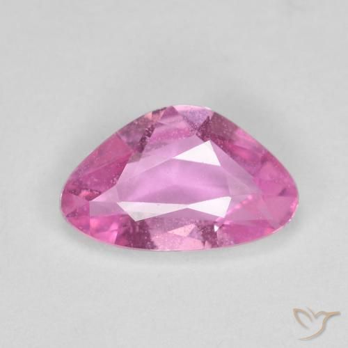 0.66ct 天然 ミディアムピンク サファイア, ファンシー, VS