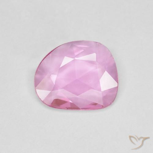 0.74ct 天然 ミディアムピンク サファイア, ファンシー, VS