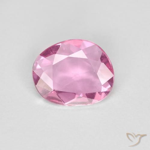 0.70ct 天然 ミディアムピンク サファイア, ファンシー, VS
