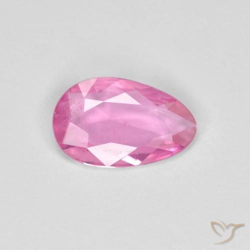 0.61ct 天然 ピンク サファイア, ファンシー, VS