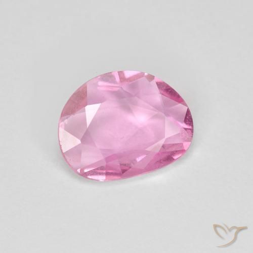 0.67ct 天然 濃いピンク サファイア, ファンシー, VS