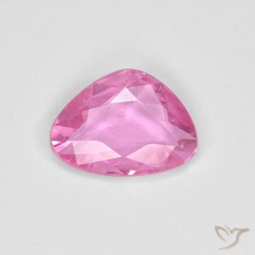 0.73ct 天然 ミディアムピンク サファイア, ファンシー, VS