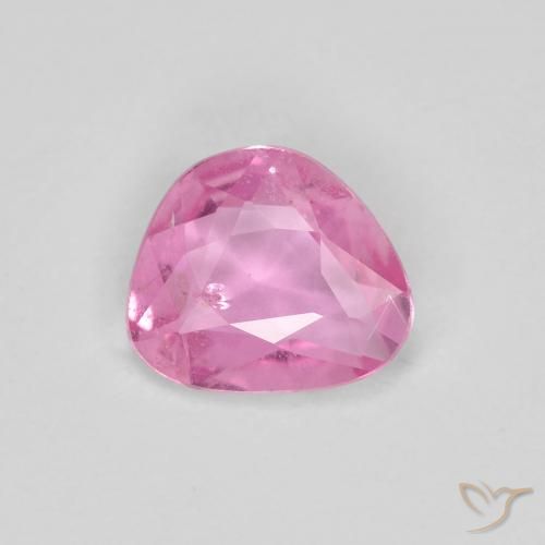 0.60ct 天然 ミディアムピンク サファイア, ファンシー, VS