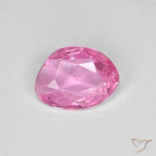 0.80ct 天然 濃いピンク サファイア, ファンシー, VVS-VS