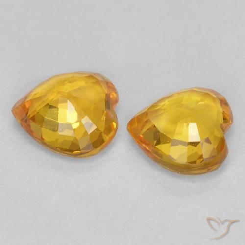 Shop natural 0.85ct ダークゴールデン サファイア gems, 心臓, from タンザニア at GemSelect. In stock, global shipping!