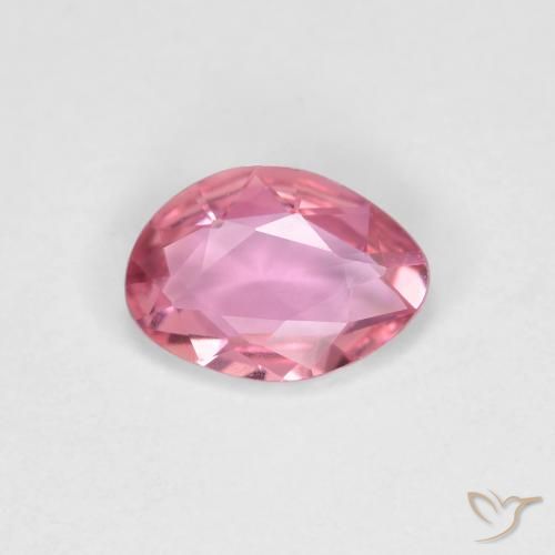 0.65ct 天然 ホットピンク サファイア, ファンシー, VVS