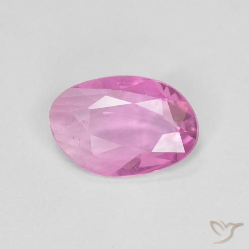 0.64ct 天然 ミディアムピンク サファイア, ファンシー, VS