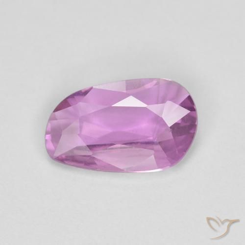 0.69ct 天然 深いピンクがかった紫 サファイア, ファンシー, VS