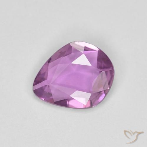 0.73ct 天然 濃い紫 サファイア, ファンシー, VS