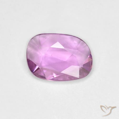 0.74ct 天然 濃いピンクがかった紫 サファイア, ファンシー, VVS-VS