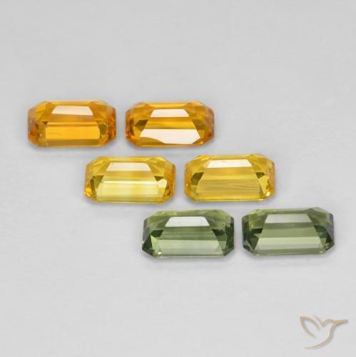 Shop natural 2.54ct マルチカラー サファイア gems, 八角形 / エメラルドカット, from タンザニア at GemSelect. In stock, global shipping!