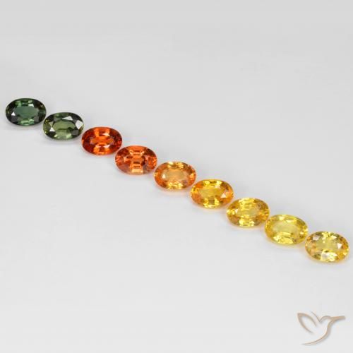 Shop natural 5.84ct マルチカラー サファイア gems, 楕円形, from タンザニア at GemSelect. In stock, global shipping!