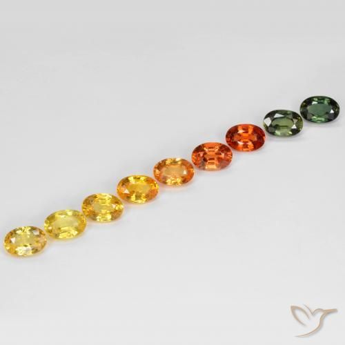 Shop natural 5.84ct マルチカラー サファイア gems, 楕円形, from タンザニア at GemSelect. In stock, global shipping!