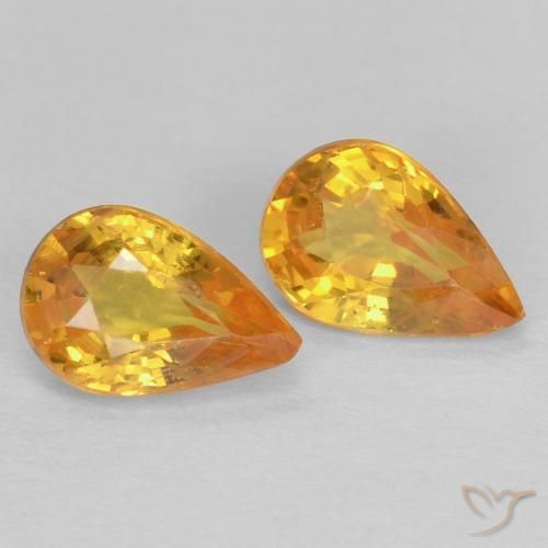 Shop natural 1.09ct ゴールド サファイア gems, 洋梨の形, from タンザニア at GemSelect. In stock, global shipping!