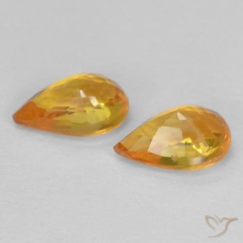Shop natural 1.09ct ゴールド サファイア gems, 洋梨の形, from タンザニア at GemSelect. In stock, global shipping!