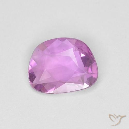 0.48ct 天然 Medium Light-Purple サファイア, ファンシー, VS
