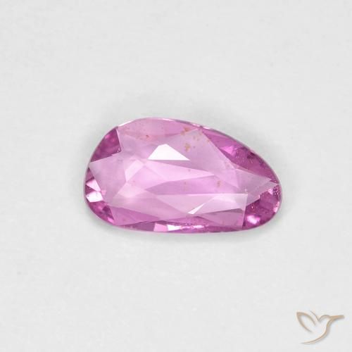 0.60ct 天然 濃いピンクがかった紫 サファイア, ファンシー, VS