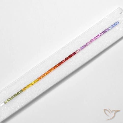 Shop natural 6.42ct マルチカラー サファイア gems, 四角形, from タンザニア at GemSelect. In stock, global shipping!