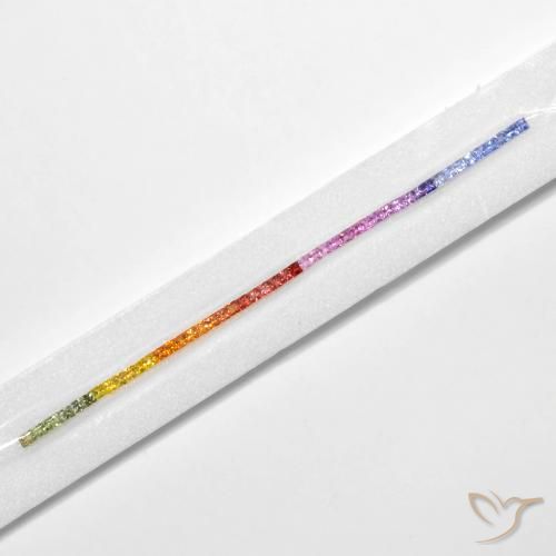Shop natural 6.32ct マルチカラー サファイア gems, 四角形, from タンザニア at GemSelect. In stock, global shipping!