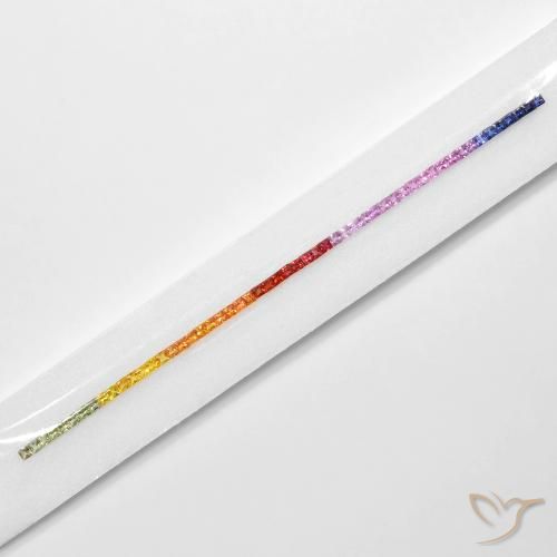 Shop natural 5.93ct マルチカラー サファイア gems, 四角形, from タンザニア at GemSelect. In stock, global shipping!