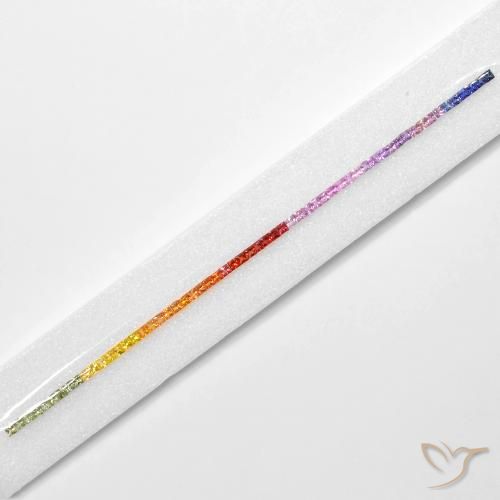 Shop natural 6.64ct マルチカラー サファイア gems, 四角形, from タンザニア at GemSelect. In stock, global shipping!