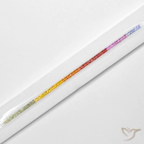 Shop natural 7.98ct マルチカラー サファイア gems, 四角形, from タンザニア at GemSelect. In stock, global shipping!