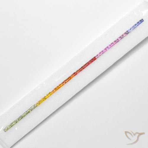Shop natural 8.29ct マルチカラー サファイア gems, 四角形, from タンザニア at GemSelect. In stock, global shipping!