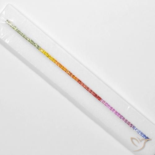 Shop natural 8.29ct マルチカラー サファイア gems, 四角形, from タンザニア at GemSelect. In stock, global shipping!
