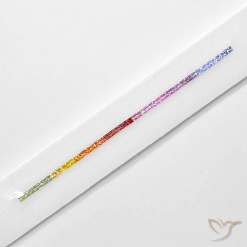 Shop natural 6.06ct マルチカラー サファイア gems, 四角形, from タンザニア at GemSelect. In stock, global shipping!