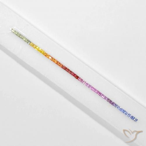 Shop natural 6.06ct マルチカラー サファイア gems, 四角形, from タンザニア at GemSelect. In stock, global shipping!