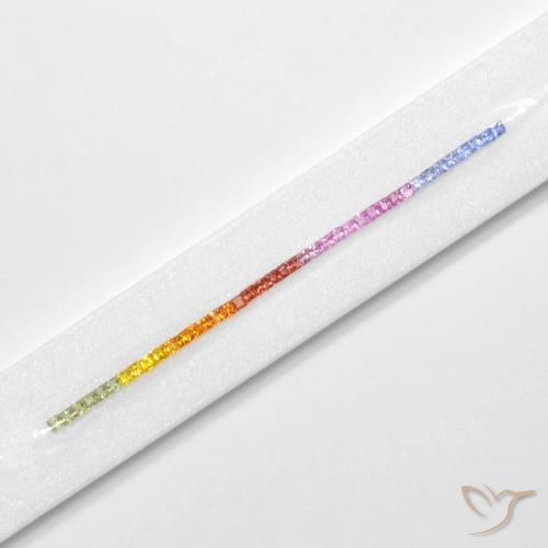 Shop natural 5.21ct マルチカラー サファイア gems, 四角形, from タンザニア at GemSelect. In stock, global shipping!