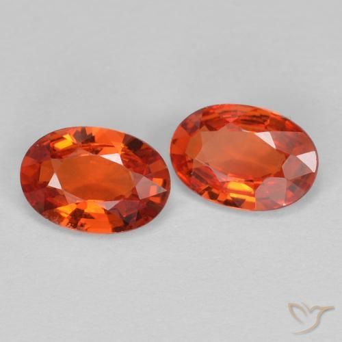 Shop natural 0.91ct ファイアレッド サファイア gems, 楕円形, from タンザニア at GemSelect. In stock, global shipping!