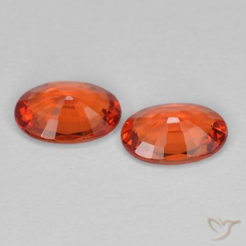 Shop natural 0.91ct ファイアレッド サファイア gems, 楕円形, from タンザニア at GemSelect. In stock, global shipping!