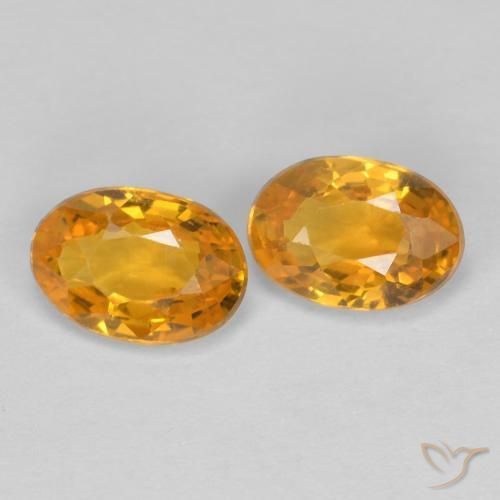 Shop natural 1.22ct ダークオレンジゴールド サファイア gems, 楕円形, from タンザニア at GemSelect. In stock, global shipping!