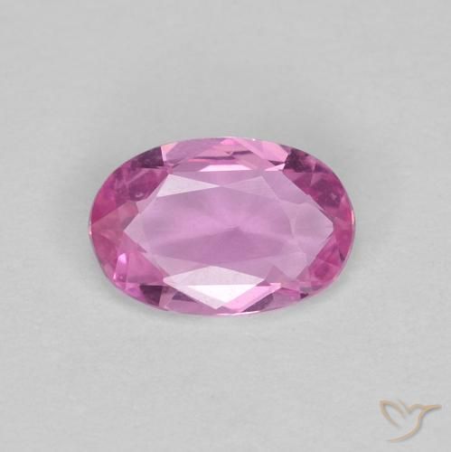 0.41ct 天然 ディープピンク サファイア, 楕円形, VVS-VS
