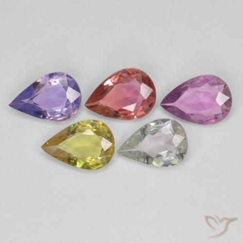 Shop natural 2.97ct マルチカラー サファイア gems, 洋梨の形, from マダガスカル at GemSelect. In stock, global shipping!