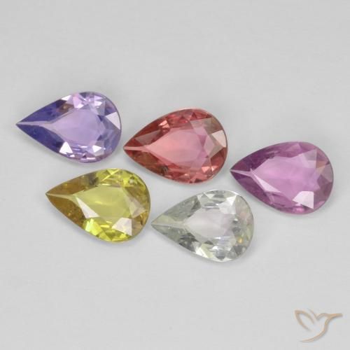 Shop natural 2.97ct マルチカラー サファイア gems, 洋梨の形, from マダガスカル at GemSelect. In stock, global shipping!