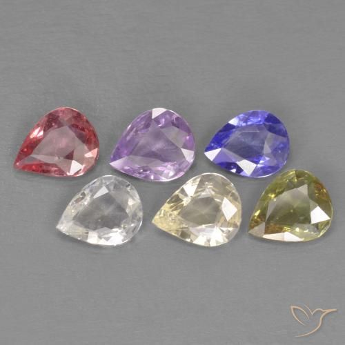 Shop natural 2.72ct マルチカラー サファイア gems, 洋梨の形, from マダガスカル at GemSelect. In stock, global shipping!