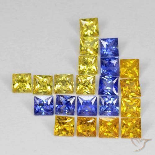 Shop natural 3.51ct マルチカラー サファイア gems, 四角形, from タンザニア at GemSelect. In stock, global shipping!
