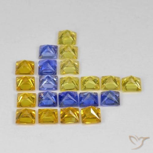Shop natural 3.51ct マルチカラー サファイア gems, 四角形, from タンザニア at GemSelect. In stock, global shipping!