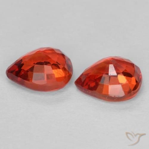 Shop natural 0.88ct 明るい赤 サファイア gems, 洋梨の形, from タンザニア at GemSelect. In stock, global shipping!