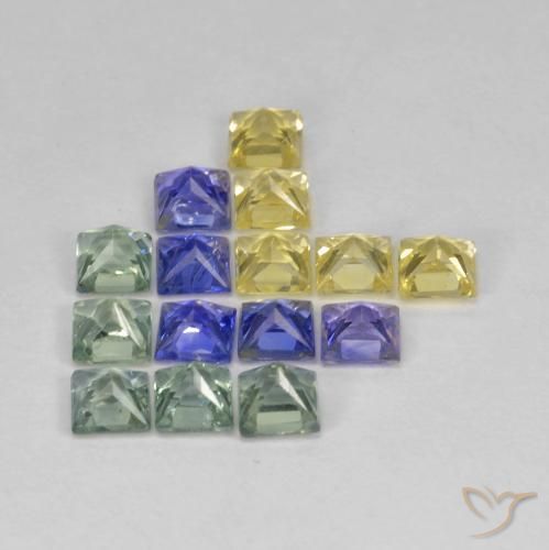 Shop natural 2.75ct マルチカラー サファイア gems, 四角形, from タンザニア at GemSelect. In stock, global shipping!