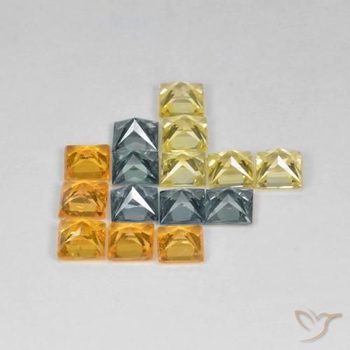 Shop natural 4.52ct マルチカラー サファイア gems, 四角形, from タンザニア at GemSelect. In stock, global shipping!