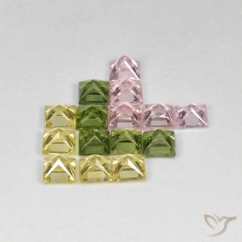 Shop natural 3.68ct マルチカラー サファイア gems, 四角形, from タンザニア at GemSelect. In stock, global shipping!