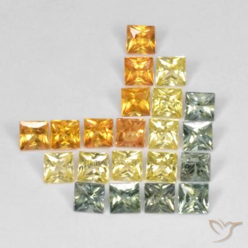 Shop natural 3.07ct マルチカラー サファイア gems, 四角形, from タンザニア at GemSelect. In stock, global shipping!